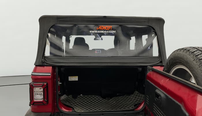 2021 Mahindra Thar LX  P 4WD AT CONVERTIBLE, Petrol, Automatic, 39,461 km, Boot Open Zoomed View