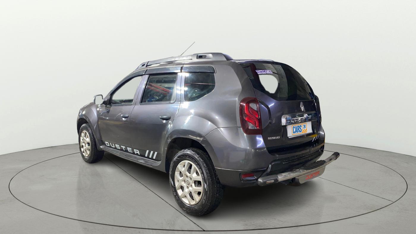 2017 Renault Duster RXE PETROL, Petrol, Manual, 27,433 km, Left Back Diagonal