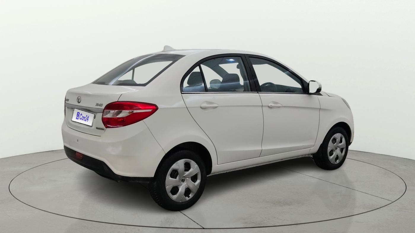 2015 Tata Zest XMS PETROL, Petrol, Manual, 1,17,892 km, Right Back Diagonal