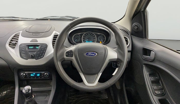 2017 Ford New Figo TITANIUM 1.2 PETROL MT, Petrol, Manual, 47,608 km, Steering Wheel Close Up