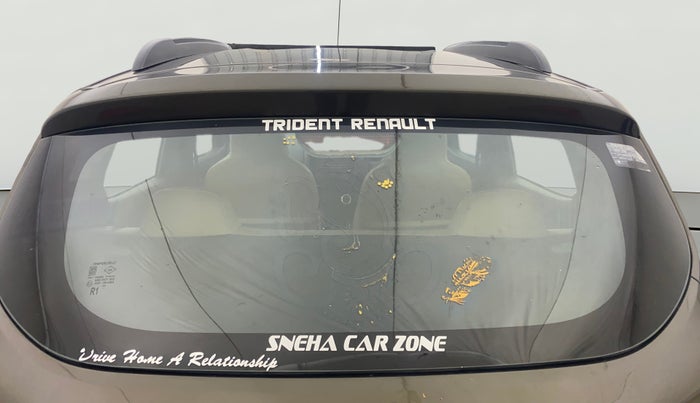 2017 Renault Kwid RXT 1.0 AMT, Petrol, Automatic, 29,536 km, Rear Windshield