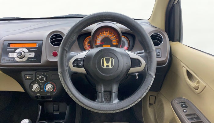 2012 Honda Brio S MT, Petrol, Manual, 79,135 km, Steering Wheel Close Up