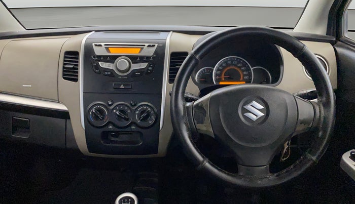 2014 Maruti Wagon R 1.0 VXI, Petrol, Manual, 58,574 km, Steering Wheel Close Up