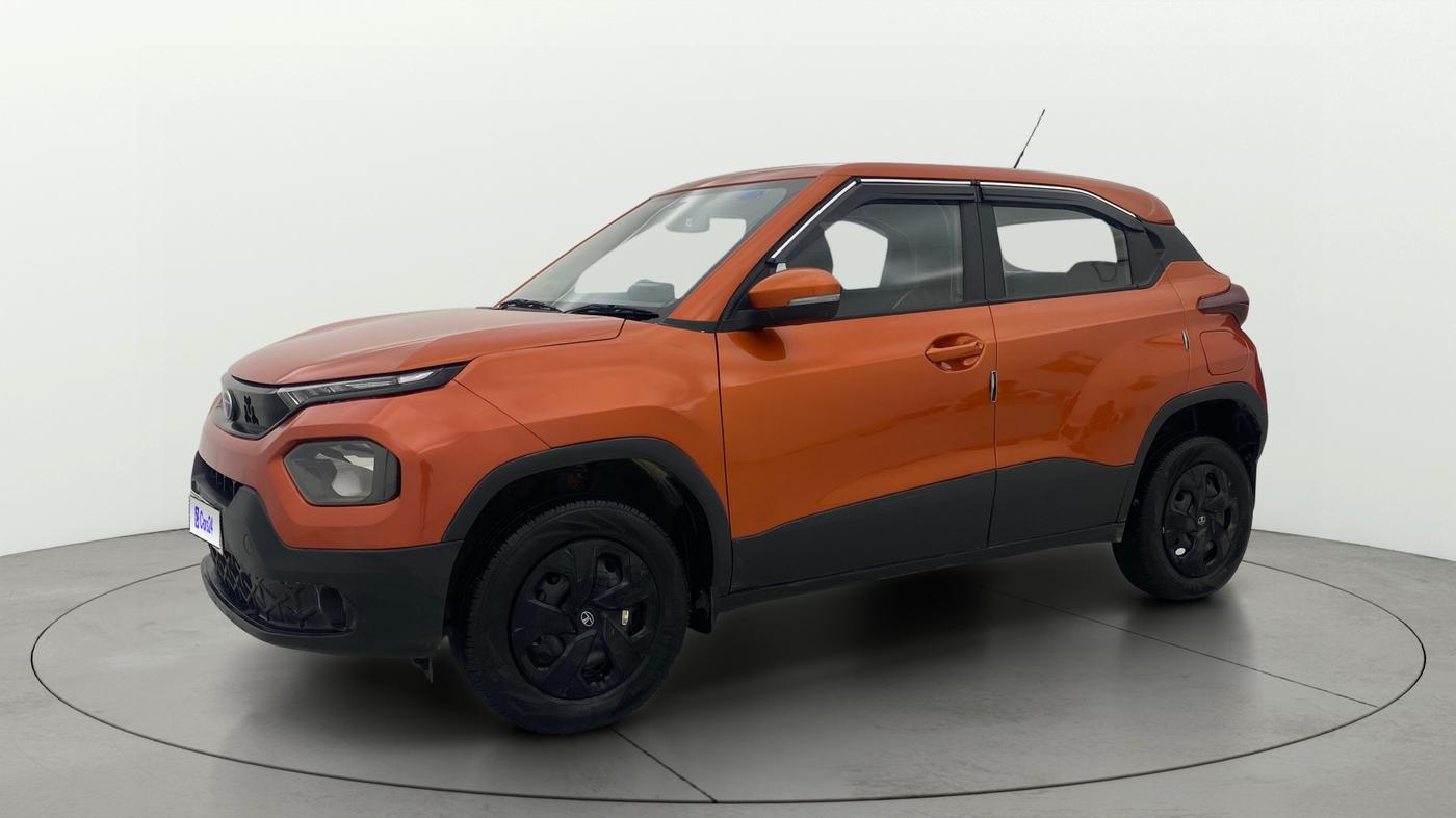 2024 Tata PUNCH ADVENTURE RHYTHM PACK AMT, Petrol, Automatic, 22,360 km, Left Front Diagonal