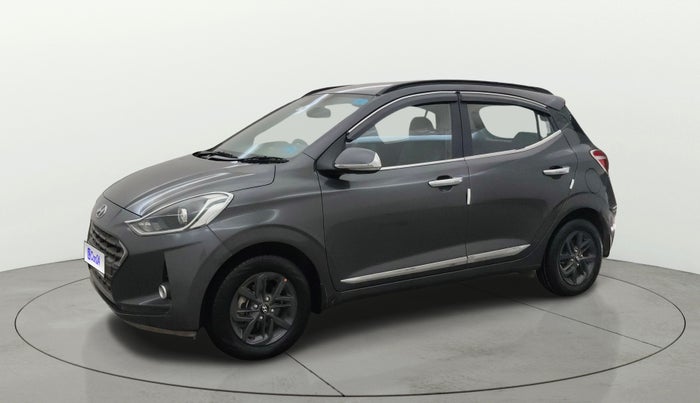 2021 Hyundai GRAND I10 NIOS SPORTZ AMT 1.2 KAPPA VTVT, CNG, Automatic, 28,546 km, Left Front Diagonal