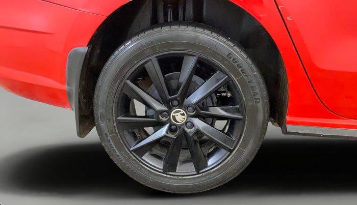 2021 Skoda Rapid STYLE TSI, Petrol, Manual, 47,802 km, Right Rear Wheel