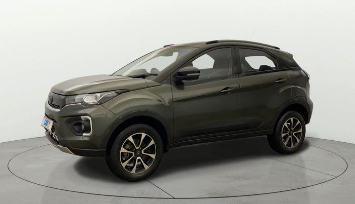 2021 Tata NEXON XZ PLUS (O) PETROL, CNG, Manual, 35,386 km, Left Front Diagonal