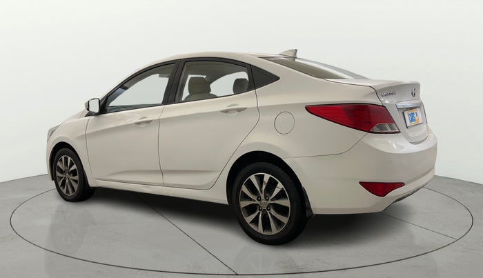 2016 Hyundai Verna 1.6 VTVT SX, Petrol, Manual, 70,675 km, Left Back Diagonal