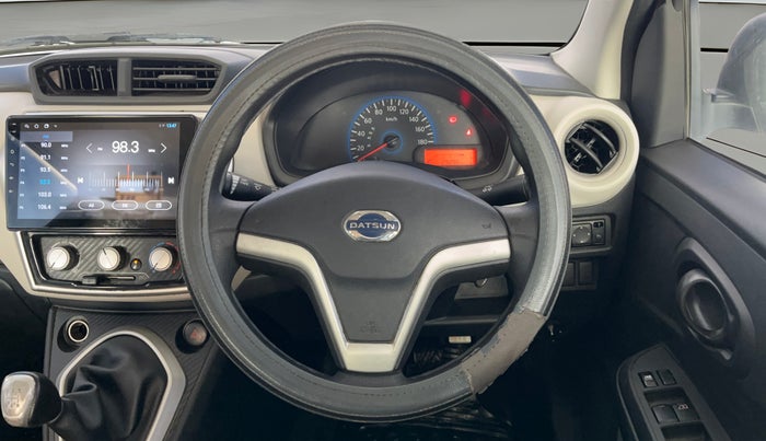 2019 Datsun Go Plus A(O), Petrol, Manual, 29,275 km, Steering Wheel Close Up