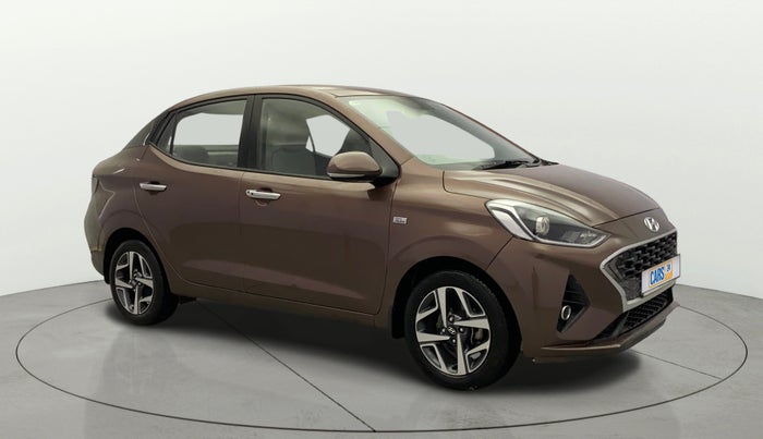 2020 Hyundai AURA SX PLUS 1.2 AMT CRDI, Diesel, Automatic, 94,452 km, Right Front Diagonal