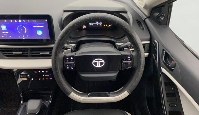 2025 Tata NEXON CREATIVE  AMT 1.2 PETROL, Petrol, Automatic, 3,757 km, Steering Wheel Close Up