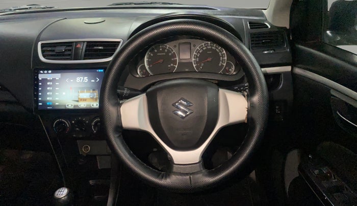 2017 Maruti Swift VXI, Petrol, Manual, 41,239 km, Steering Wheel Close Up