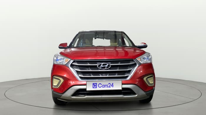 2018 Hyundai Creta E PLUS 1.6 PETROL, Petrol, Manual, 75,582 km, Front