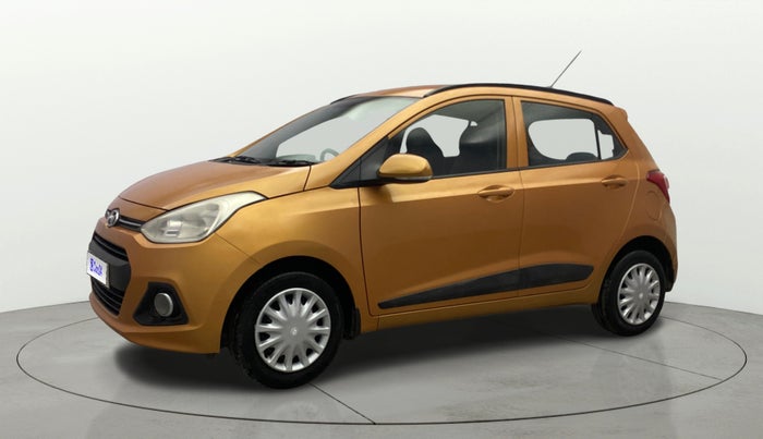 2016 Hyundai Grand i10 SPORTZ 1.2 KAPPA VTVT, Petrol, Manual, 45,125 km, Left Front Diagonal