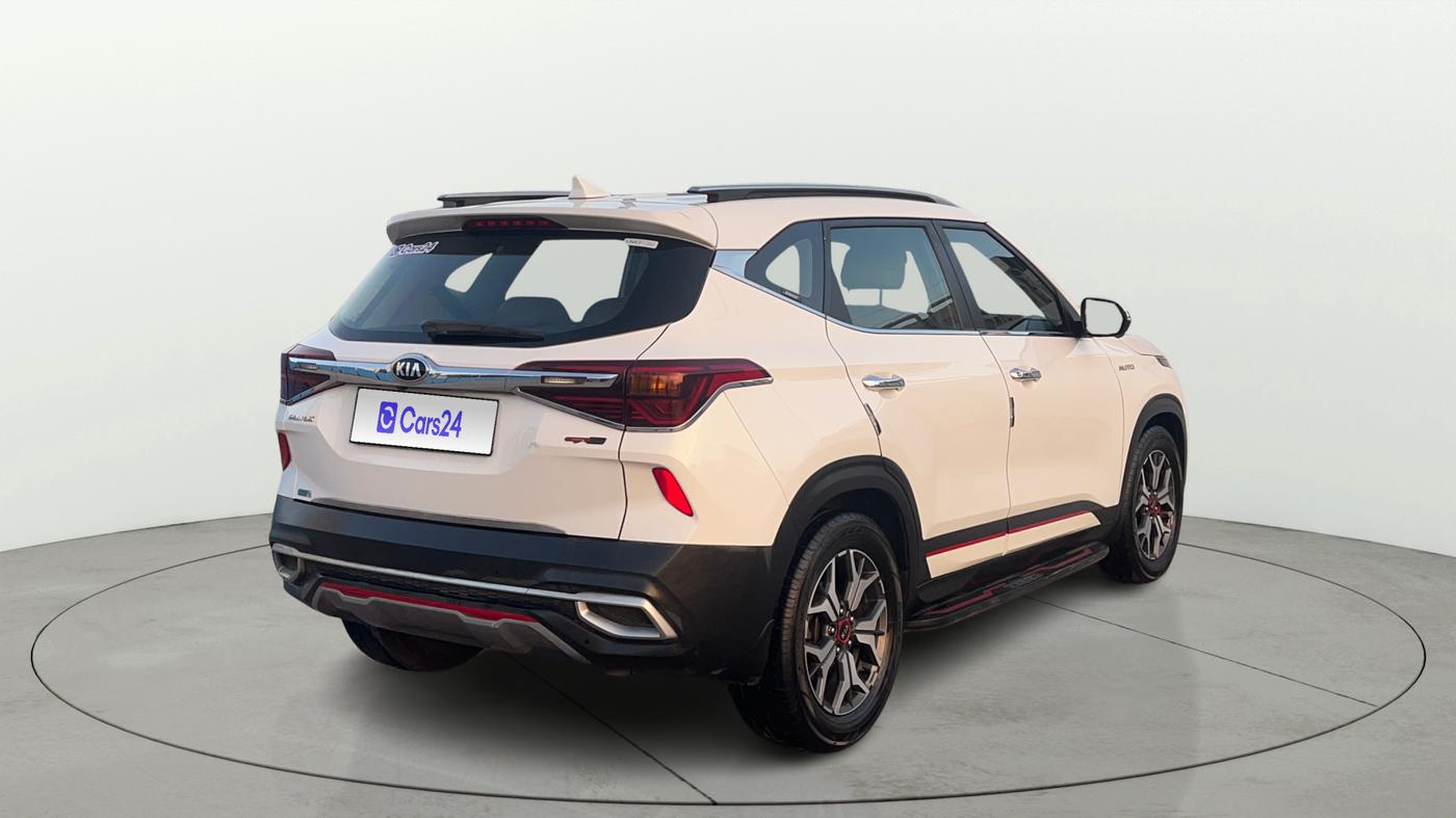 2019 KIA SELTOS GTX PLUS AT 1.5 DIESEL, Diesel, Automatic, 84,492 km, Right Back Diagonal