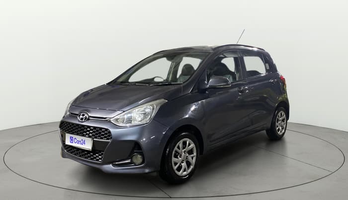 2018 Hyundai Grand i10 SPORTZ 1.2 KAPPA VTVT, Petrol, Manual, 25,023 km, Left Front Diagonal
