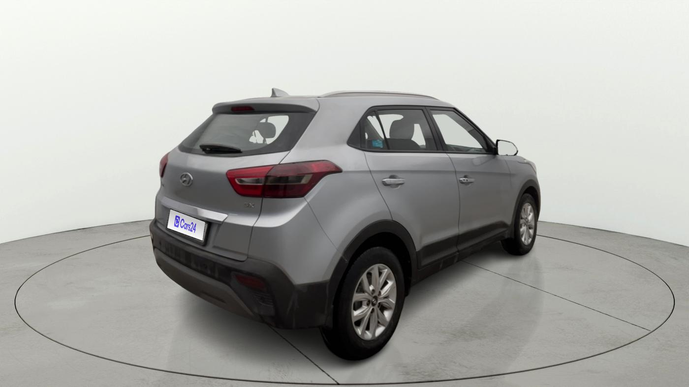 2019 Hyundai Creta SX 1.6 PETROL, Petrol, Manual, 49,067 km, Right Back Diagonal