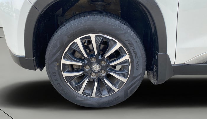 2022 Maruti Vitara Brezza ZXI PLUS, Petrol, Manual, 55,866 km, Left Front Wheel