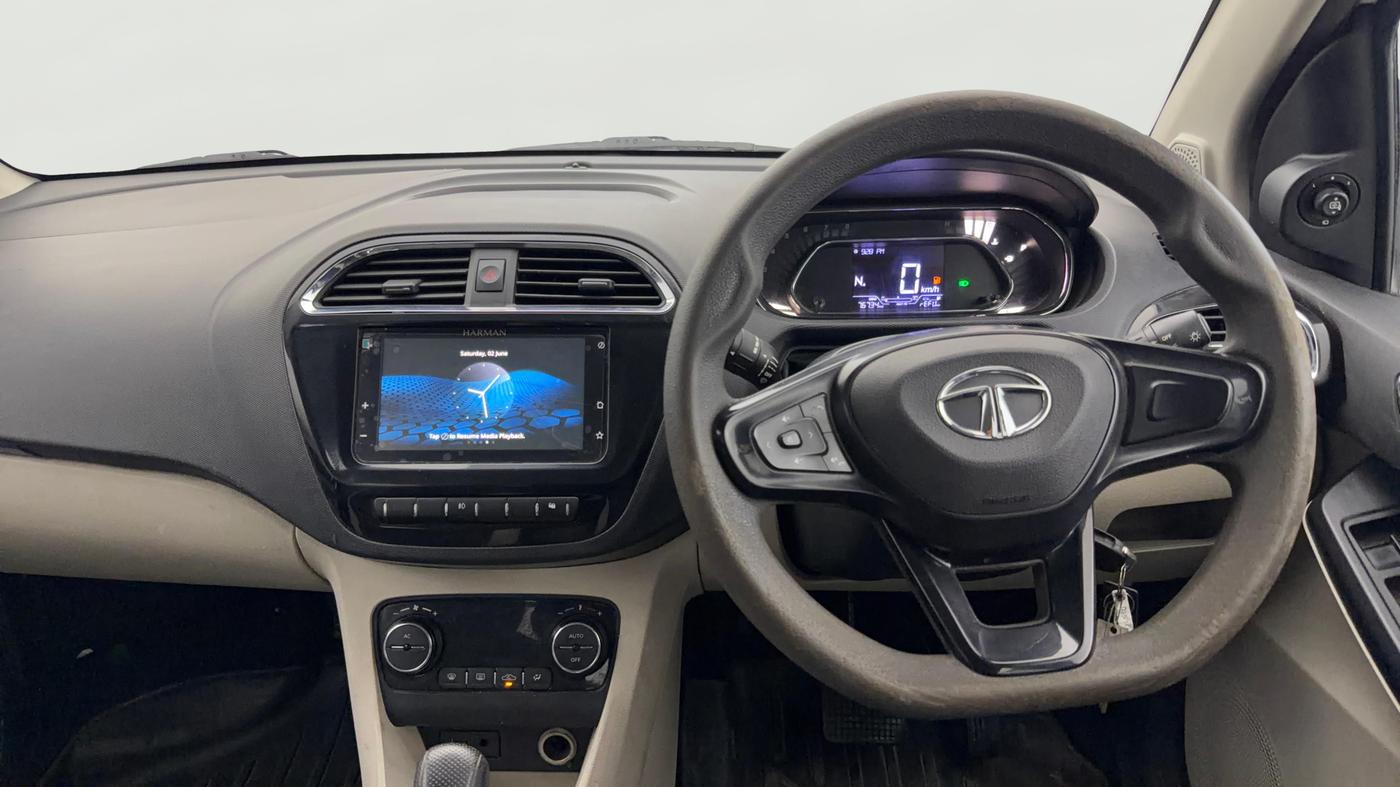 2022 Tata Tiago XZA PLUS PETROL, Petrol, Automatic, 76,725 km, Steering Wheel Close Up