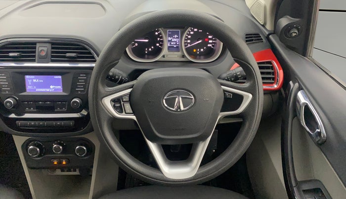 2017 Tata Tiago XZ PETROL, Petrol, Manual, 60,883 km, Steering Wheel Close Up