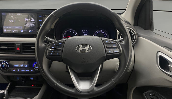 2024 Hyundai GRAND I10 NIOS ASTA AMT 1.2 KAPPA VTVT, Petrol, Automatic, 12,132 km, Steering Wheel Close Up