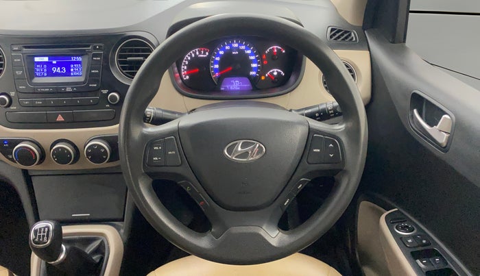 2015 Hyundai Xcent SX 1.2, Petrol, Manual, 71,575 km, Steering Wheel Close Up