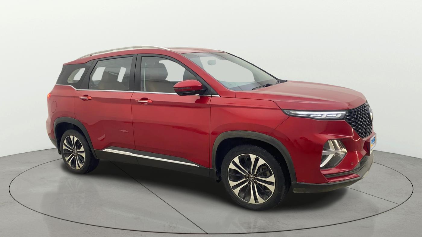 2021 MG HECTOR PLUS SHARP 1.5 PETROL TURBO CVT 6-STR, Petrol, Automatic, 32,797 km, Right Front Diagonal