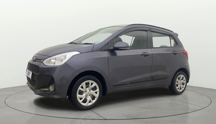 2018 Hyundai Grand i10 SPORTZ 1.2 KAPPA VTVT, Petrol, Manual, 23,539 km, Left Front Diagonal