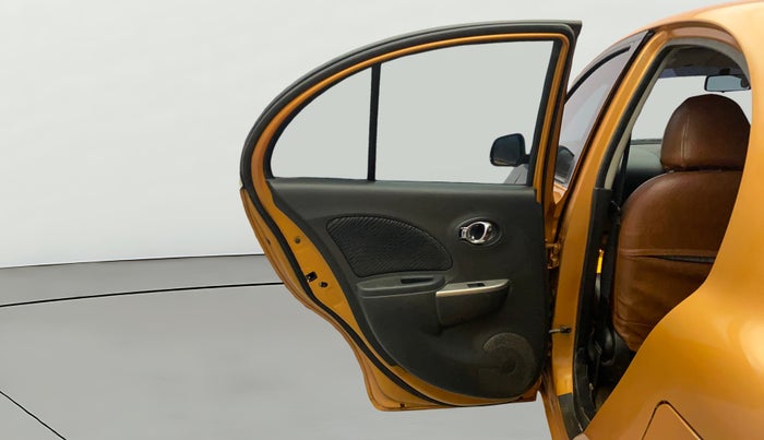 2017 Nissan Micra XV CVT, Petrol, Automatic, 1,09,555 km, LHS Rear Door