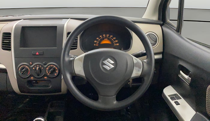 2013 Maruti Wagon R 1.0 LXI, Petrol, Manual, 44,378 km, Steering Wheel Close Up