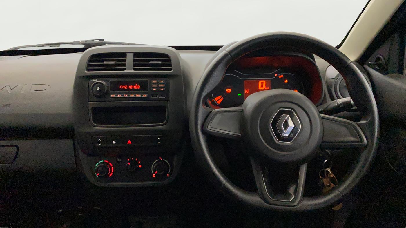 2021 Renault Kwid RXL 1.0 AMT, Petrol, Automatic, 41,489 km, Steering Wheel Close Up