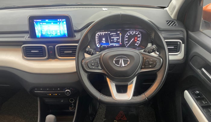 2022 Tata PUNCH CREATIVE  AMT, Petrol, Automatic, 26,293 km, Steering Wheel Close Up