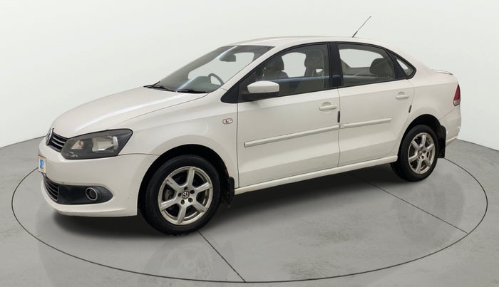 2012 Volkswagen Vento HIGHLINE PETROL AT, Petrol, Automatic, 1,12,420 km, Left Front Diagonal