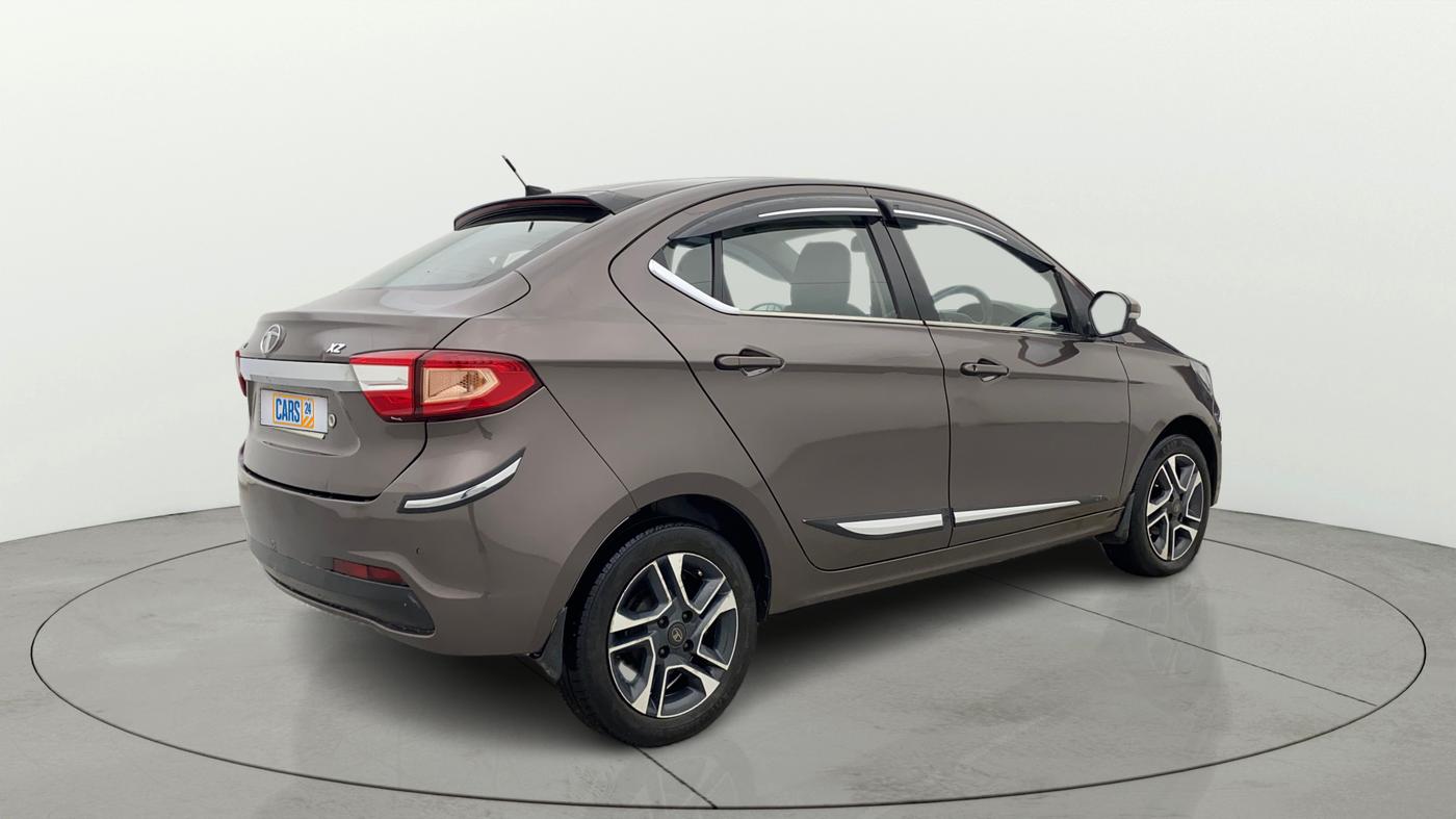 2017 Tata TIGOR XZ PETROL, Petrol, Manual, 76,758 km, Right Back Diagonal