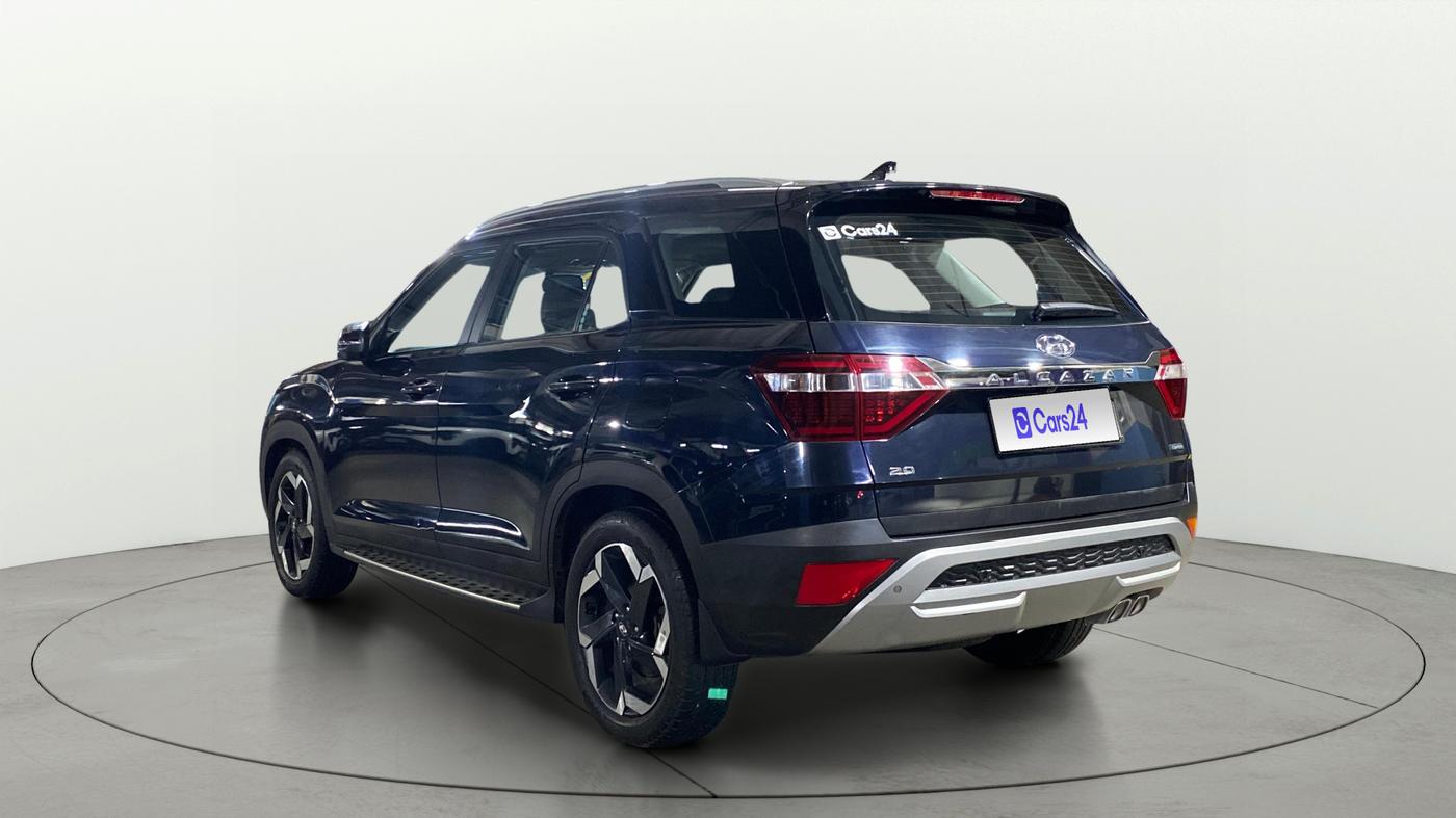 2021 Hyundai ALCAZAR 2.0 SIGNATURE (O) AT 7STR, Petrol, Automatic, 13,147 km, Left Back Diagonal