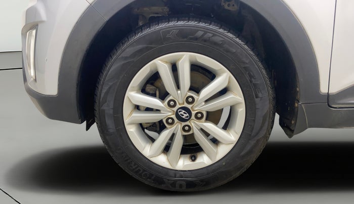 2017 Hyundai Creta SX PLUS 1.6 PETROL, Petrol, Manual, 72,022 km, Left Front Wheel