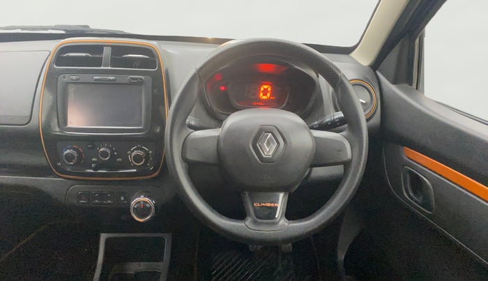 2017 Renault Kwid CLIMBER 1.0 AMT, Petrol, Automatic, 18,411 km, Steering Wheel Close Up