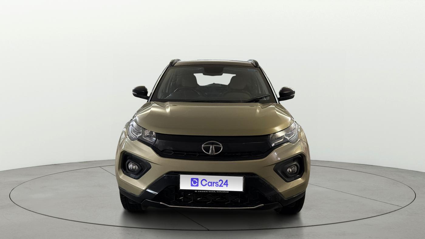 2023 Tata NEXON XZA PLUS LUX SUNROOF KAZIRANGA PETROL, Petrol, Automatic, 21,191 km, Front