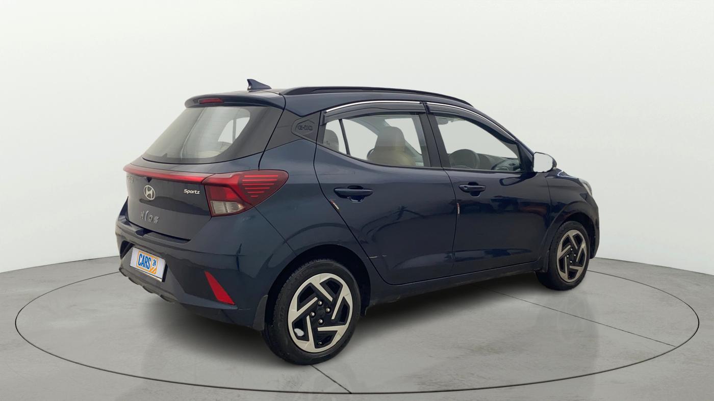 2023 Hyundai GRAND I10 NIOS SPORTZ 1.2 KAPPA VTVT, Petrol, Manual, 39,227 km, Right Back Diagonal