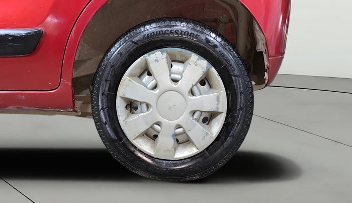 2013 Maruti Wagon R 1.0 LXI, Petrol, Manual, 23,167 km, Left Rear Wheel