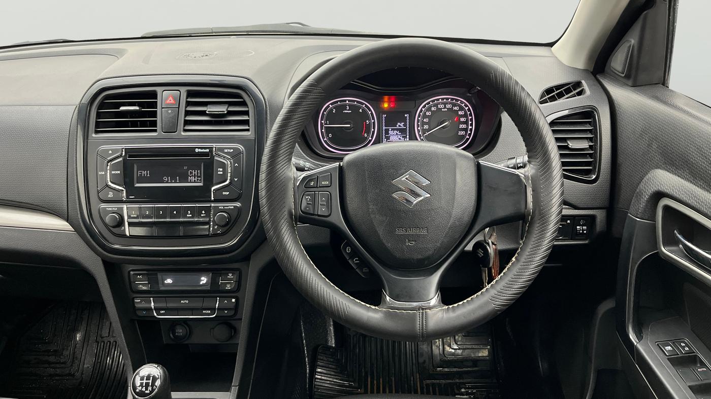 2018 Maruti Vitara Brezza ZDI, Diesel, Manual, 88,822 km, Steering Wheel Close Up