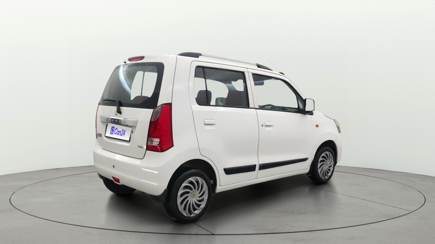 2014 Maruti Wagon R 1.0 VXI, Petrol, Manual, 1,20,761 km, Right Back Diagonal