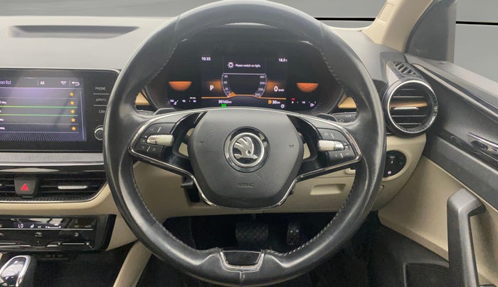 2022 Skoda SLAVIA STYLE 1.5L TSI DSG, Petrol, Automatic, 30,162 km, Steering Wheel Close Up