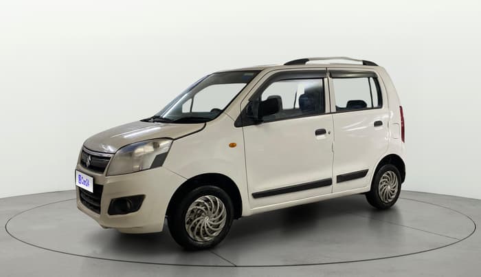 2015 Maruti Wagon R 1.0 LXI CNG, CNG, Manual, 1,22,030 km, Left Front Diagonal