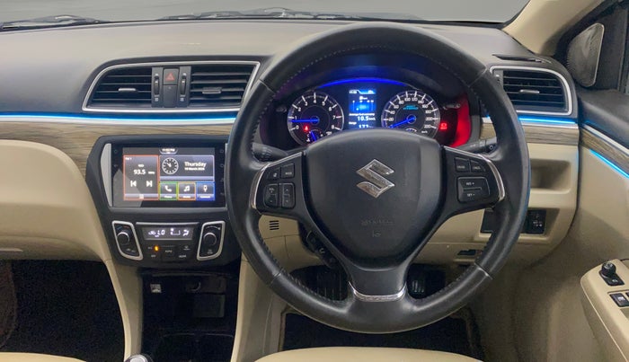 2021 Maruti Ciaz ALPHA 1.5 SHVS PETROL, Petrol, Manual, 74,446 km, Steering Wheel Close Up