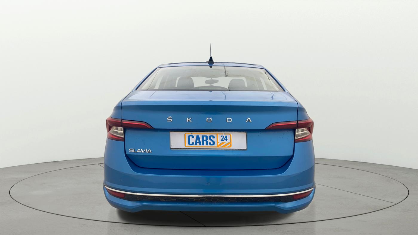 2022 Skoda SLAVIA STYLE 1.0L TSI AT, Petrol, Automatic, 17,626 km, Back/Rear