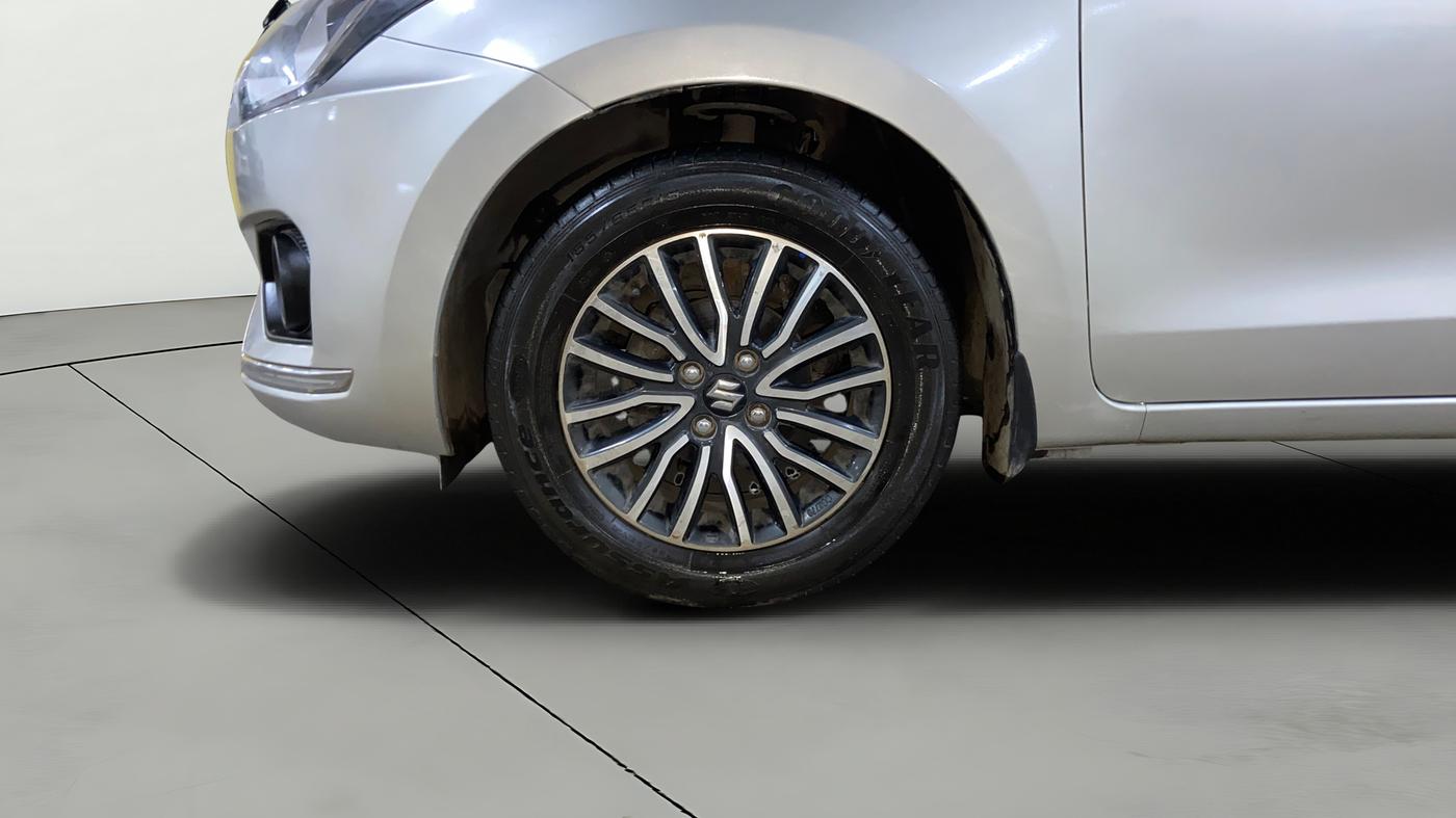 2017 Maruti Dzire ZXI PLUS, Petrol, Manual, 69,433 km, Left Front Wheel
