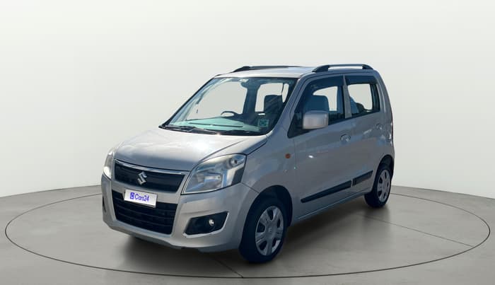 2017 Maruti Wagon R 1.0 VXI (O) AMT, Petrol, Automatic, 20,635 km, Left Front Diagonal