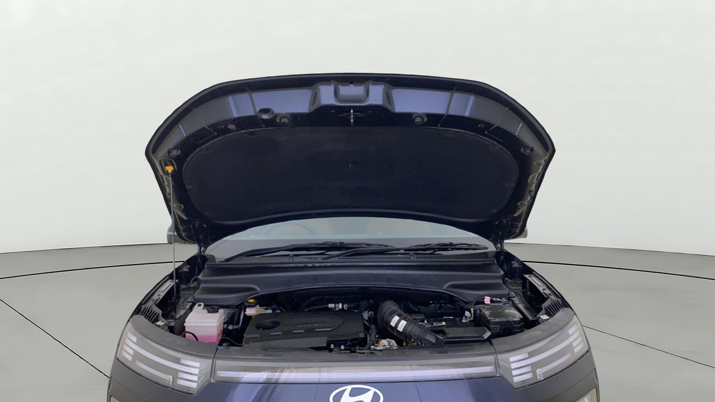 2024 Hyundai ALCAZAR PLATINUM 1.5 MT 7STR, Diesel, Manual, 9,508 km, Open Bonet