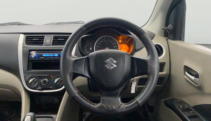 2015 Maruti Celerio VXI AMT, Petrol, Automatic, 76,542 km, Steering Wheel Close Up